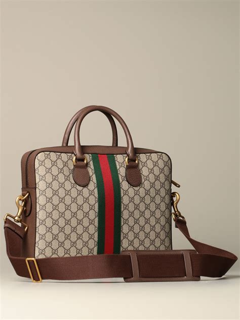 gucci mens business bag|gucci men's bags shop online.